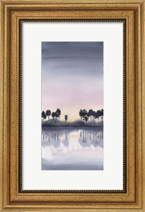 Framed Bayside Sunset II Print