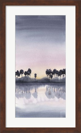 Framed Bayside Sunset II Print