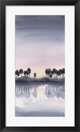 Framed Bayside Sunset II Print