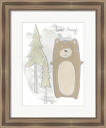 Framed Woodland Whimsy II Print