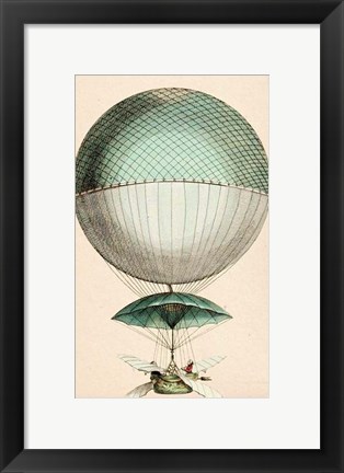 Framed Vaisseau Volant Print