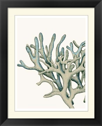 Framed Blue Underwater Scenes 2 b Print