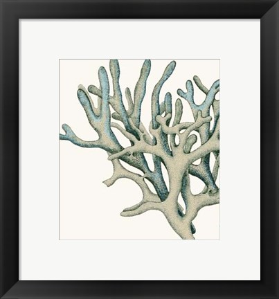 Framed Blue Underwater Scenes 2 b Print