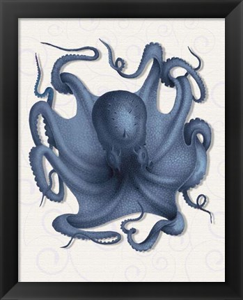 Framed Octopus 5 Print