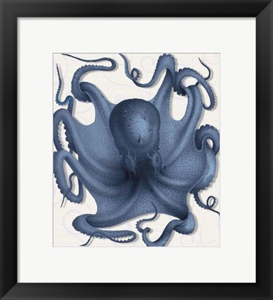 Framed Octopus 5 Print