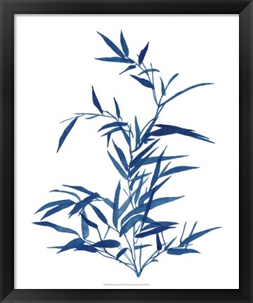 Framed Indigo Botanica II Print