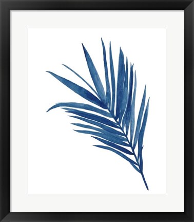 Framed Indigo Botanica III Print