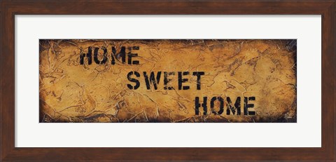 Framed Home Sweet Home Print