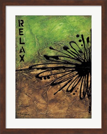 Framed Relax Print