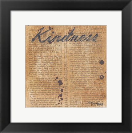 Framed Kindness Print