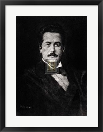 Framed Puccini Print