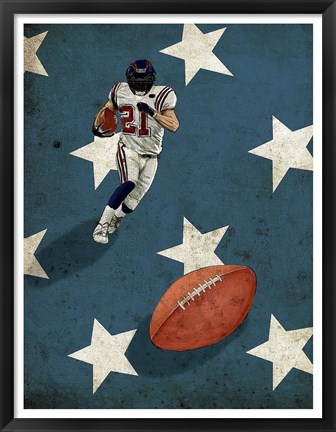 Framed American Sports: Football 2 Print