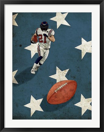 Framed American Sports: Football 2 Print