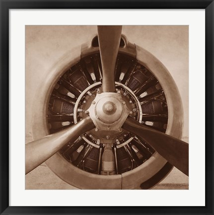 Framed Aviation 2 Print