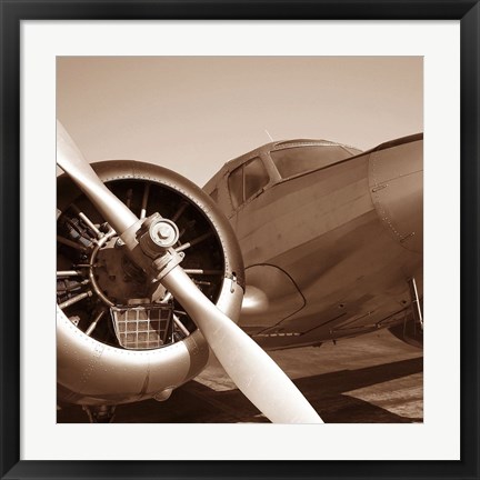 Framed Aviation 3 Print