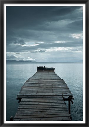 Framed Dock 1 Print