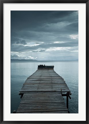 Framed Dock 1 Print