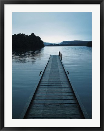 Framed Dock 3 Print