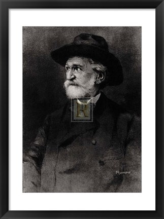 Framed Verdi Print