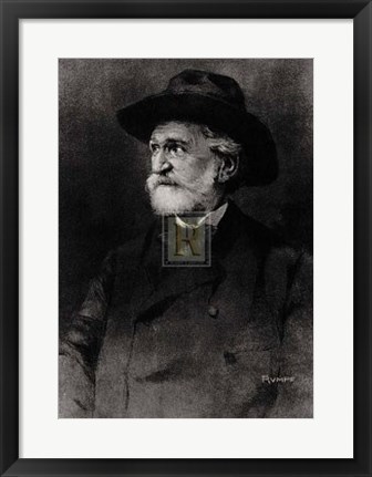 Framed Verdi Print