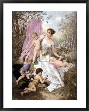 Framed Maternal Bliss Print