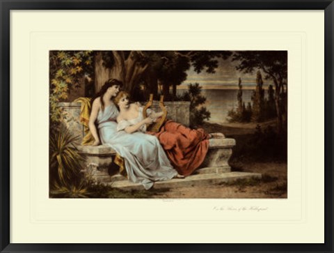 Framed on the Shores of the Hellespont Print