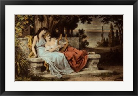 Framed on the Shores of the Hellespont Print