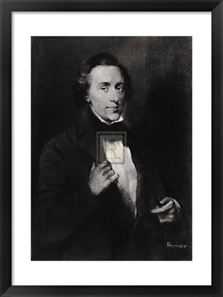 Framed Chopin Print