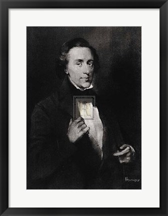 Framed Chopin Print