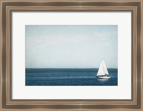 Framed Calm Days II Print