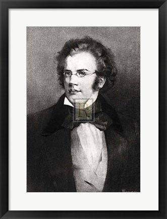 Framed Schubert Print