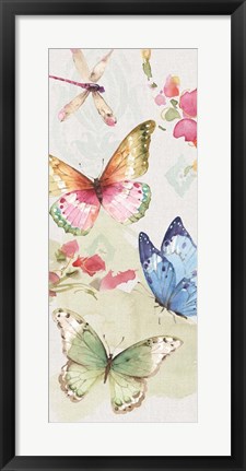 Framed Colorful Breeze VIII Print