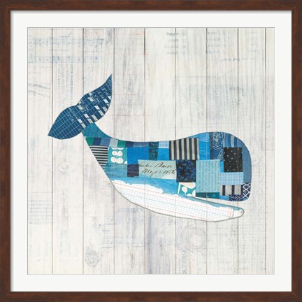 Framed Wind and Waves II Nautical Print