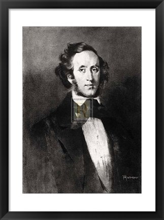 Framed Mendelssohn Print