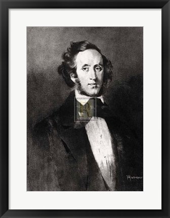 Framed Mendelssohn Print