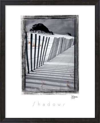 Framed Shadows Print