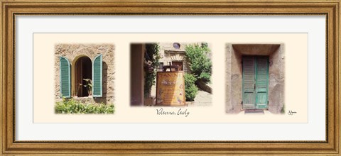 Framed Volterra, Italy Print