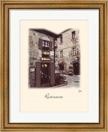 Framed Ristorante Print