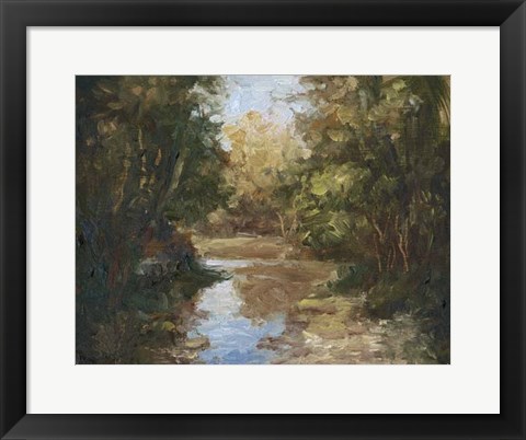 Framed Winding River Print