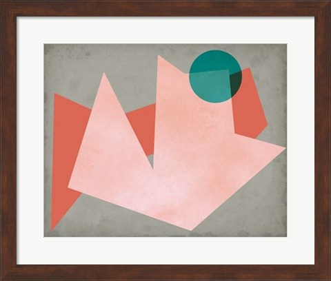 Framed Grey Sunshine II Print