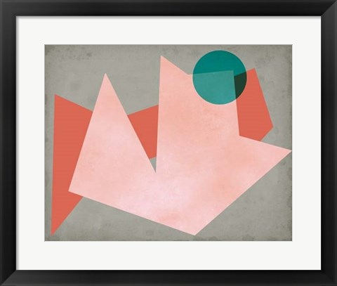 Framed Grey Sunshine II Print