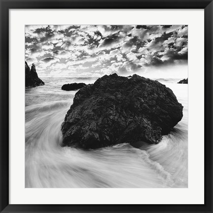 Framed Washed Ashore Print