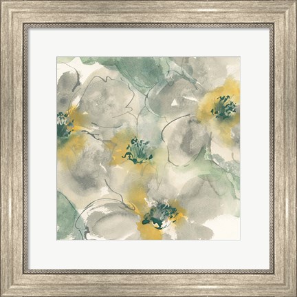 Framed Silver Quince II Print