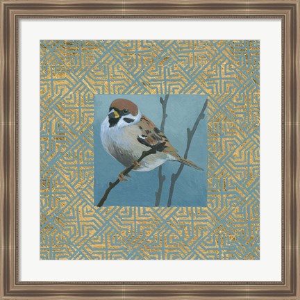 Framed Sparrow Print