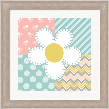 Framed Baby Quilt II Print