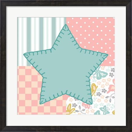 Framed Baby Quilt IV Print