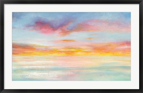 Framed Pastel Sky Print