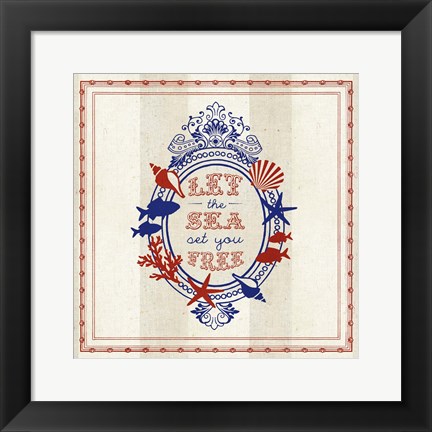 Framed Nautical Wisdom III Print