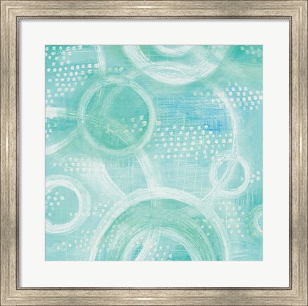 Framed Going in Circles II Print