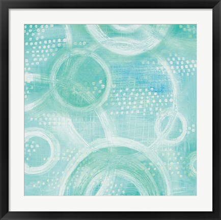 Framed Going in Circles II Print